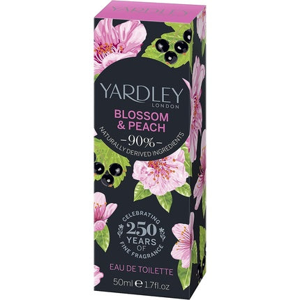 Yardley London Cherry Blossom and Peach Eau de Toilette 50ml Discount