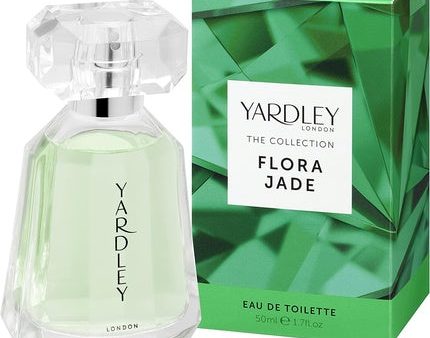 Yardley of London Flora Jade EDT Eau de Toilette Perfume Fragrance for Her 50ml Fashion