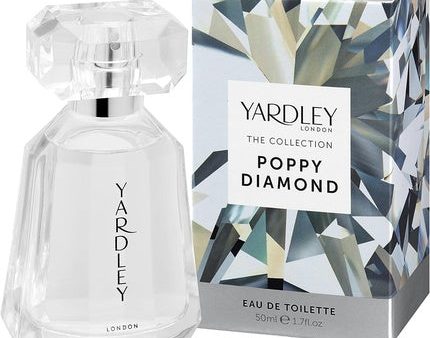 Yardley London Poppy Diamond EDT Perfume Fragrance for Her 50ml Hot on Sale