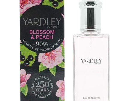 Yardley London Cherry Blossom and Peach Eau de Toilette 50ml Discount