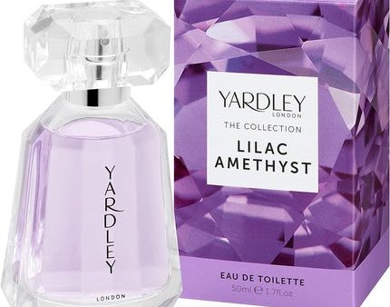 Yardley of London Lilac Amethyst EDT Eau de Toilette Perfume Fragrance for Her 50ml Fashion