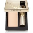 Joan Collins Timeless Beauty Compact Duo Lipstick and Powder Crystal Fashion