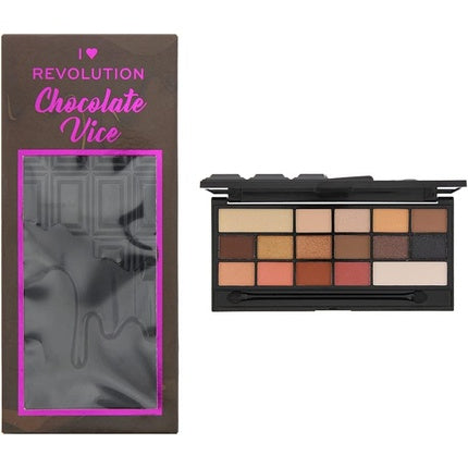 I Heart Revolution Eyeshadow Palette I Heart Chocolate Vice 22g Online now