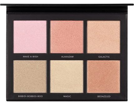 LaRoc Pro Cosmic Kisses 6 Shade Highlighter Bronzer and Blusher Palette Makeup Cosmetic Beauty Face MUA Pressed Powder Colour Professional Palette Online Hot Sale