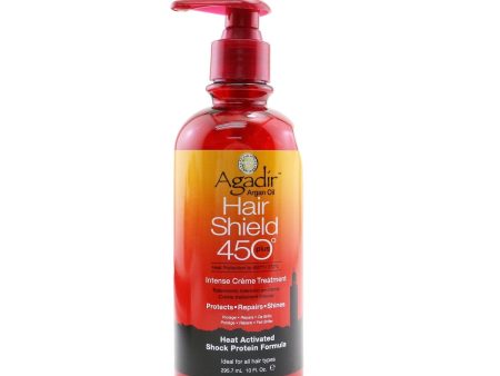 Agadir Argan Oil Hair Shield 450 Plus Intense Creme Treatment -For All Hair Types (Bottle Slightly Dented)  295.7ml 10oz Online