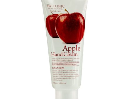 3W Clinic Hand Cream - Apple (Unboxed)  100ml 3.38oz Cheap