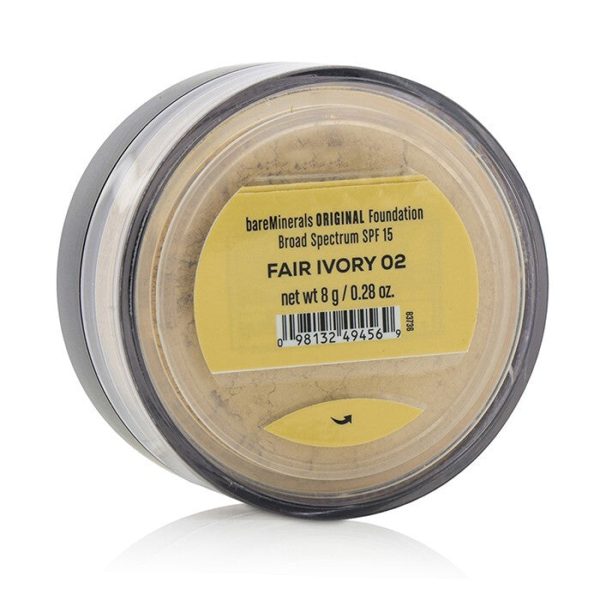 BareMinerals Original SPF 15 Foundation - # Fair Ivory 8g 0.28oz Supply