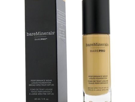 BareMinerals BarePro Performance Wear Liquid Foundation SPF20 - # 14 Silk 30ml 1oz Hot on Sale