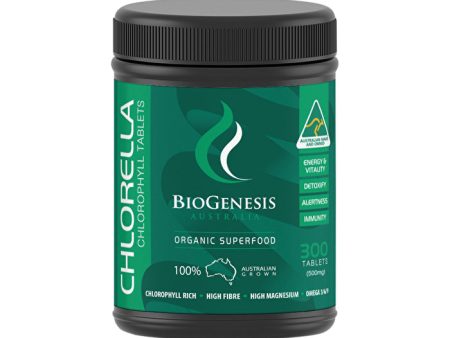 BioGenesis Australia Chlorella 500mg 300t Online Hot Sale