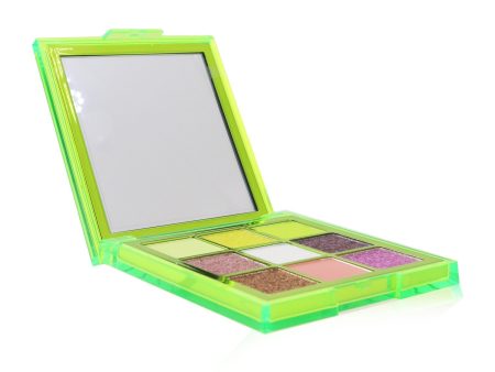 Huda Beauty Neon Obsessions Pressed Pigment Eyeshadow Palette (9x Eyeshadow) - # Neon Green  9x1.1g 0.038oz Online Sale