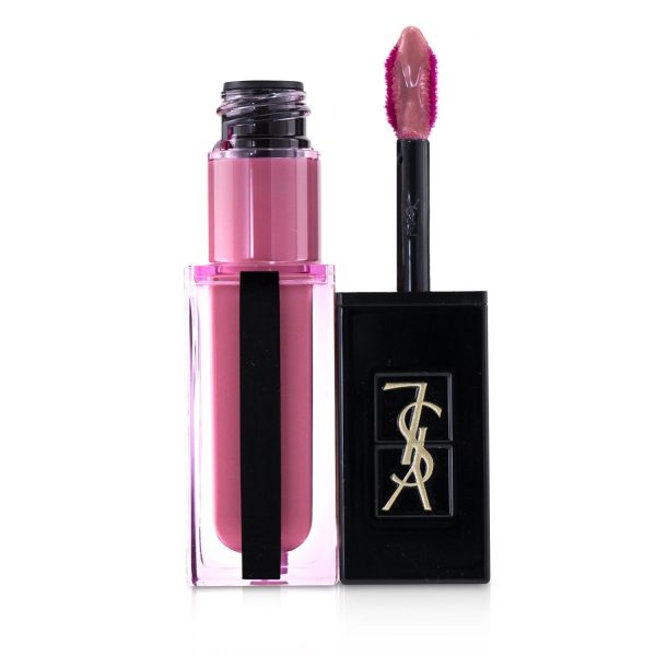 Yves Saint Laurent Rouge Pur Couture Vernis À Lèvres Water Stain - # 606 Rosewood Flow  5.9ml 0.20oz Fashion