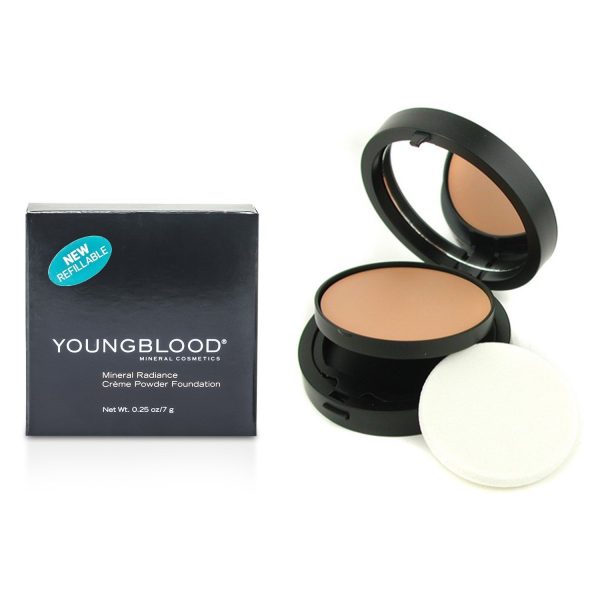 Youngblood Mineral Radiance Creme Powder Foundation - # Neutral  7g 0.25oz For Cheap