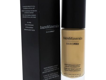 BareMinerals BarePro Performance Wear Liquid Foundation SPF 20 - 8 Golden Ivory by bareMinerals for Women - 1 oz Foundation on Sale