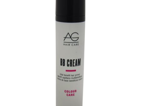 AG Hair Cosmetics BB Cream Total Benefit Hair Primer by AG Hair Cosmetics for Unisex - 3.4 oz Cream Discount