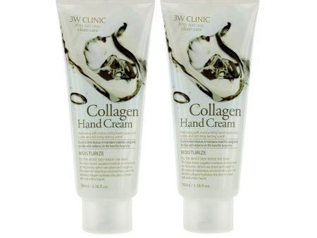 3W Clinic Hand Cream Duo Pack - Collagen  2x100ml 3.38oz Discount