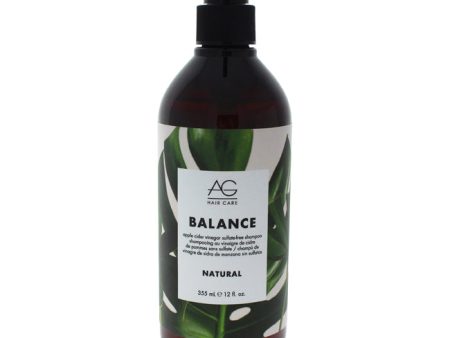 AG Hair Cosmetics Balance Apple Cider Vinegar Sulfate-Free Shampoo by AG Hair Cosmetics for Unisex - 12 oz Shampoo Hot on Sale