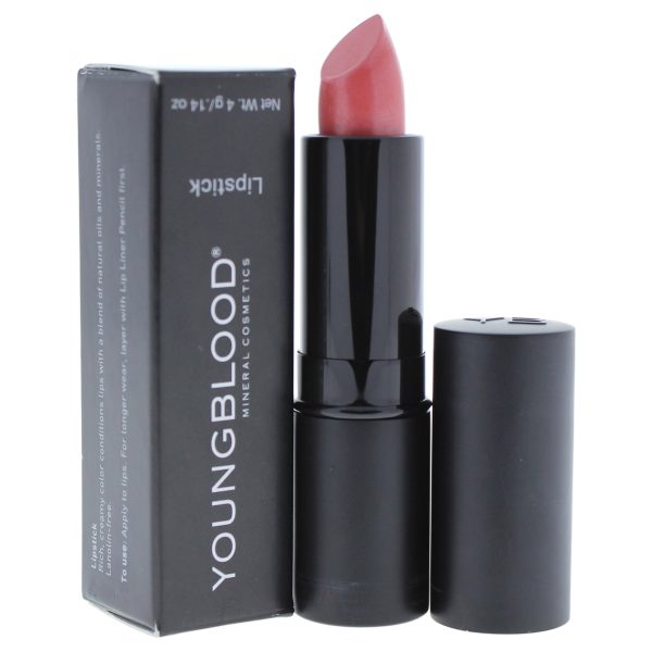 Youngblood Mineral Creme Lipstick - Coral Beach by Youngblood for Women - 0.14 oz Lipstick Sale